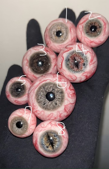 眼球可做項鍊或掛飾