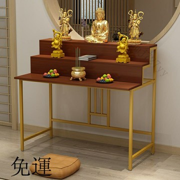 工廠現貨 免運 含發票 佛堂架子 貢品桌 供奉臺 佛桌 多層供桌 燒香臺 香案佛桌子 神臺 神桌 神明桌 供桌 佛桌