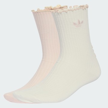 ADIDAS RUFFLE CR S 2P 男女 中統襪 KR4221