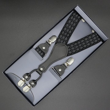 西褲背帶 男士褲子背帶男式夾吊帶成人老人背帶夾胖人鬆緊吊褲帶【MJ7451】