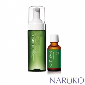 【NARUKO牛爾】茶樹抗痘清潔完勝組(粉刺寶30ml+洗卸慕絲150ml)