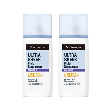 Neutrogena 水感透亮防曬乳SPF50+ 40ml *2入
