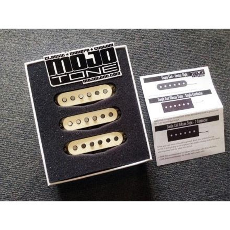 Mojotone Lee Dickson “BLACK-E” Strat〓 Pickup Set エリック・クラプトン ブラッキーストラト ピックアップ を基に開発 | LINEブランドカタログ