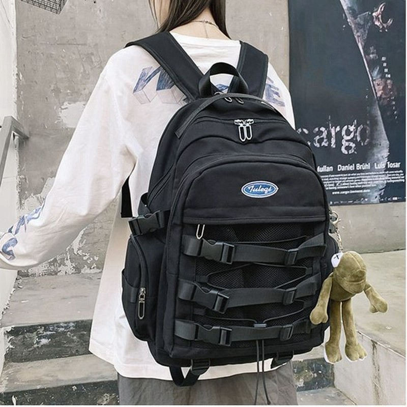 リュック 通学 女子 韓国 大容量 通販 リュックサック バックパック おしゃれ レディース 男子 メンズ 高校生 中学生 Pc 15 6インチ 多収納 ポケット 通販 Lineポイント最大get Lineショッピング