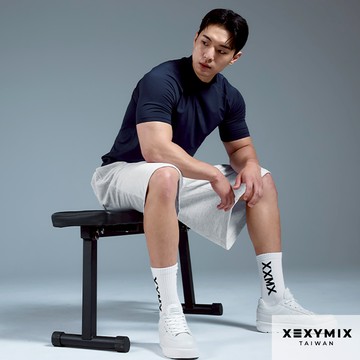 XEXYMIX MuscleTech Men's 立領短袖上衣 XMK3TS1002 共3色 運動休閒 TS1002