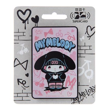 【悠遊卡】三麗鷗街頭風SUPERCARD悠遊卡-美樂蒂-代銷