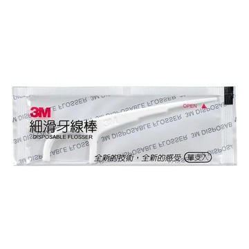 3M 單線牙線棒單支包 3000 支