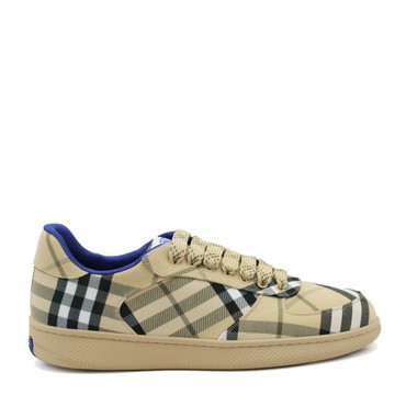 Burberry - Beige And Blue Sneakers 40
