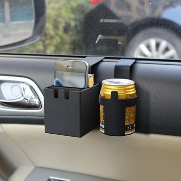 汽車水杯架 汽車飲料架門邊掛式杯架車用載煙灰缸置物支架椅背門側水杯茶杯座 汽車收納 汽車百貨 車載置物盒