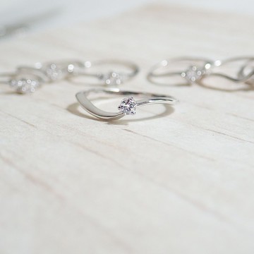 【比法一生】純銀戒指/尾戒—流動星光  純銀925手作飾品