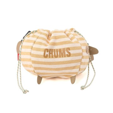 CHUMS Sheep Mini Bag Sweat隨身肩背包 芥黃/原色 CH603656Y067