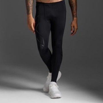 【2XU】M Core Compression Tights 男士_全長輕盈核心壓縮褲｜黑