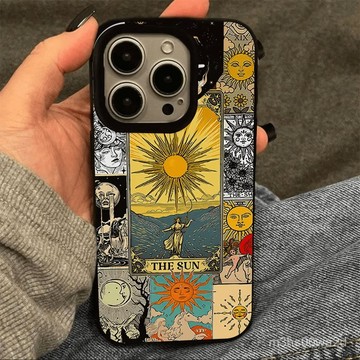 卡通壁畵女神插畵 防摔 適用蘋果16 15 iPhone14 13 12 11 Promax XR XS 8 7P手機殼
