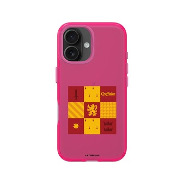 iPhone 16 Clear 粉漾桃 - 哈利波特 Harry Potter - 學院盃系列：葛來分多