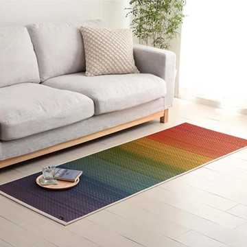 *日本池彥IKEHIKO 藺草瑜珈墊 Chakra系列-彩虹輪脈