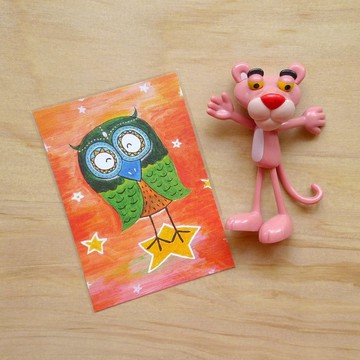 明信片 ∣ 坐著星星去旅行