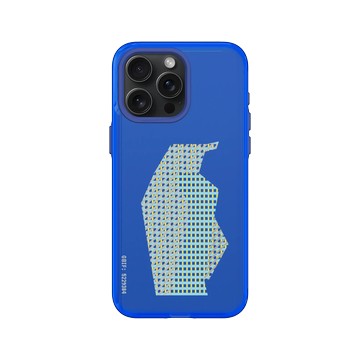 iPhone 15 Pro Max Clear 激光藍 - The Wildlife Collection 動物野境系列 - 斑嘴環企鵝