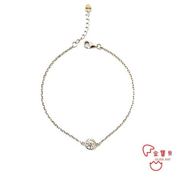 【金寶貝金飾】Pt950鉑金手鍊 50分唯一閃耀之鑽 情人禮 生日禮 畢業禮