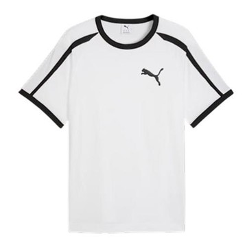 Puma 短袖上衣 男裝 歐規 白黑【運動世界】63524202