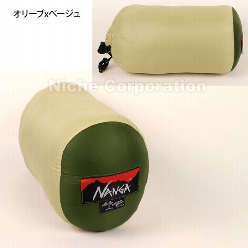 NANGA - ナンガ　オリジナルシュラフ600STD 楽天市場】ナンガ NANGA 寝袋 シュラフ オーロラ スクエア