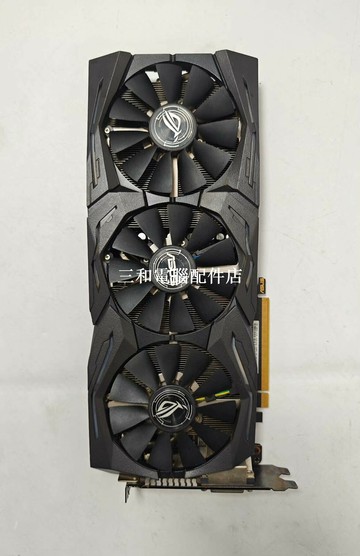 華碩猛禽 GTX1080 8G顯卡 6+8Pin供電 筆記型電腦升级 高性能遊戲顯示卡 成色如圖 無【三和電腦配件店】