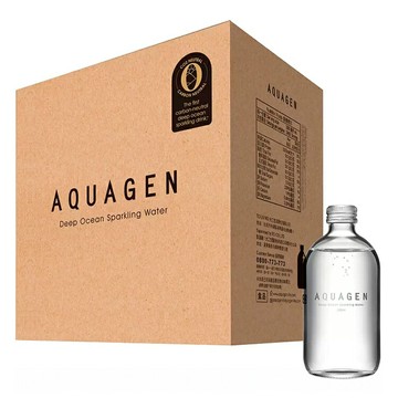 [COSCO代購6] D153243 AQUAGEN 海洋深層氣泡水 330毫升 X 24入