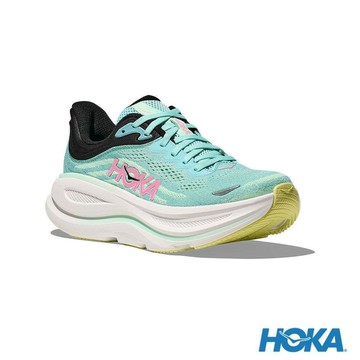 HOKA ONE ONE 女 Bondi 9 Wide 路跑鞋 電火藍/螢石綠 HO1162014BTF