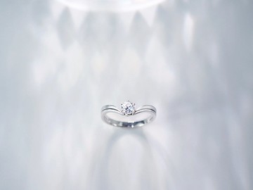 慧星 | 鑽石戒指 / 鑽戒 / 白金 / 30分真鑽 | 婚戒系列