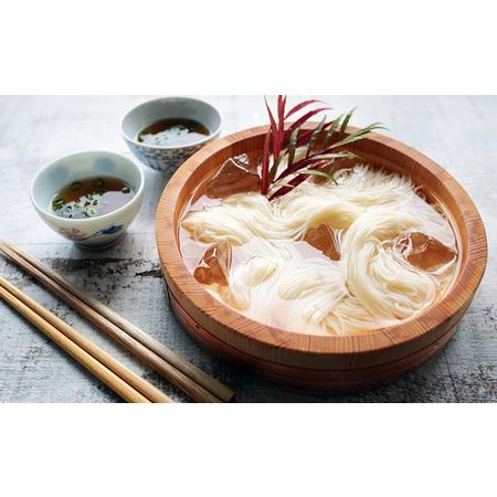 ふるさと納税 手延べそうめん 風の糸（50ｇ×4束）×9袋 岡山県里庄町