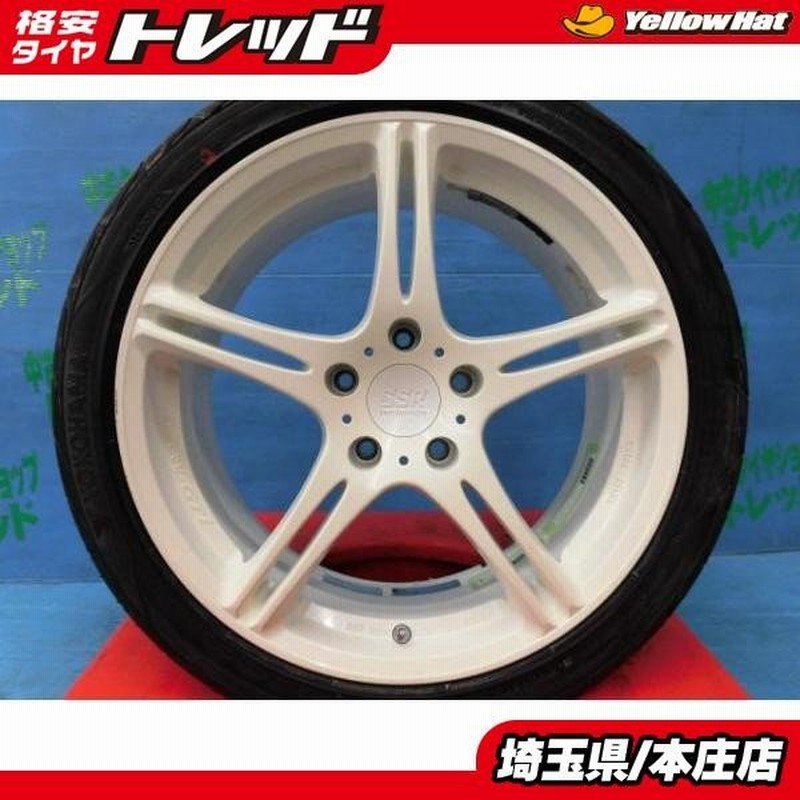 マーク2 クレスタ チェイサー Ssr インテグラル Gt 1 中古 18インチ ホイール 7 5j 5h114 3 45 ヨコハマ Sドライブ 225 40r18 未使用 4本 セット 夏タイヤ 通販 Lineポイント最大0 5 Get Lineショッピング