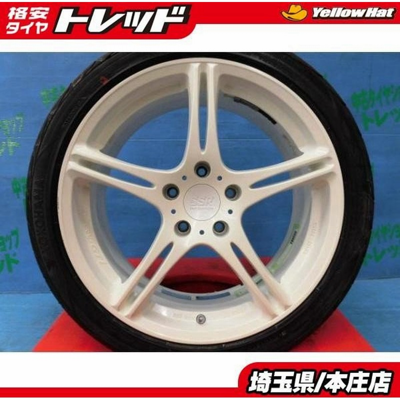 マーク2 クレスタ チェイサー Ssr インテグラル Gt 1 中古 18インチ ホイール 7 5j 5h114 3 45 ヨコハマ Sドライブ 225 40r18 未使用 4本 セット 夏タイヤ 通販 Lineポイント最大0 5 Get Lineショッピング