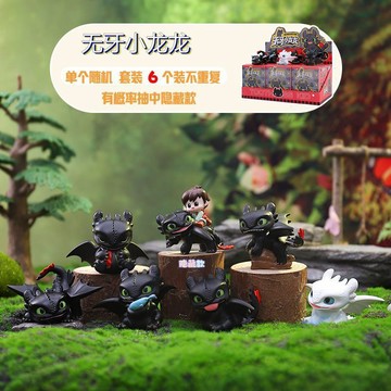 免運🔥台現🔥小紅書爆款公仔無牙小龍盲盒手辦擺件創意潮玩送朋友手辦禮物玩具 無牙仔盲盒 創意無牙仔 無牙仔手辦 生日禮物