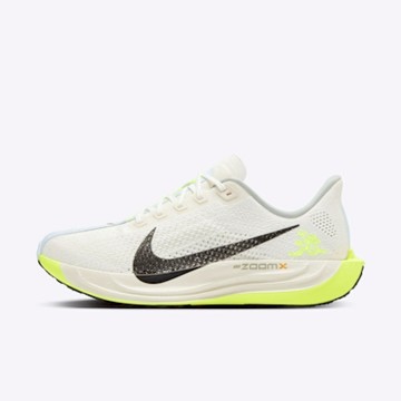 Nike Pegasus Plus [HQ3451-101] 男 慢跑鞋 運動 路跑 小飛馬 緩震 反光 米白 螢黃