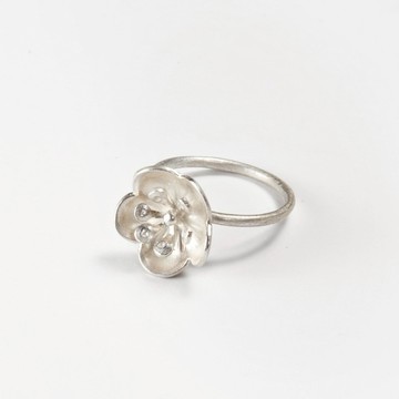 I-Shan13   珊墨花鳥魚系列/單梅戒指