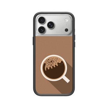 iPhone 17 Pro Max Mod NX -邊框背蓋組合 (相機按鈕) 黑 - ilovedoodle (Lim Heng Swee) - Coffee Cat: 午后貓時光