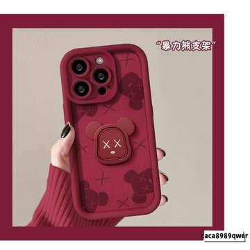 小熊支架防摔手機殼OPPO Reno 11 F 10 8 Pro + Reno 8T 6 7Z 8Z 5Z 2Z保護殼