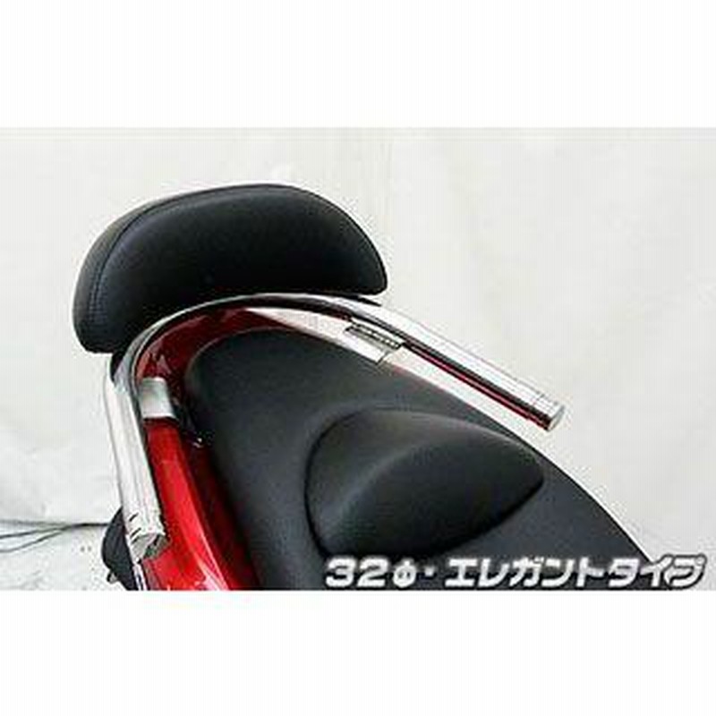 ウイルズウィン PCX PCX（JF28）用 バックレスト付き 32φタンデムバー 