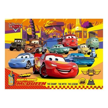 Disney 迪士尼 拼圖 HPD0520-198  520片  Cars 汽車總動員 7  1盒