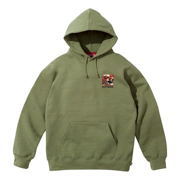 Supreme x Butthole Surfers Hooded Sweatshirt 'Olive Green Yellow'