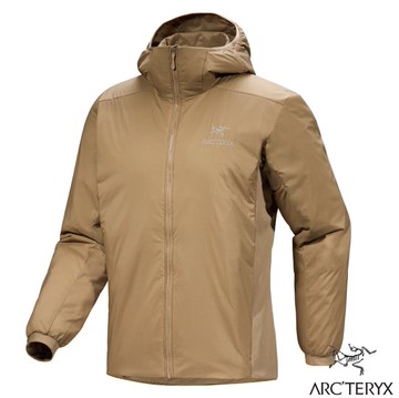 【ARCTERYX 始祖鳥】男 Atom 輕量抗水耐磨化纖外套/X000007487 帆布棕II
