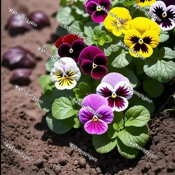 現貨🌱蝦皮熱銷💥【三色堇種子】 種子 花僅菜/香堇/角堇種子 四季易種植觀賞花卉 陽臺室內盆栽新手易種耐寒植物超多色彩