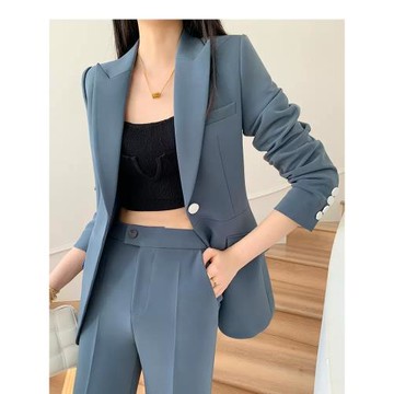 西服套裝女春季時尚氣質2023新款氣質高端職業休閑高級感炸街西裝