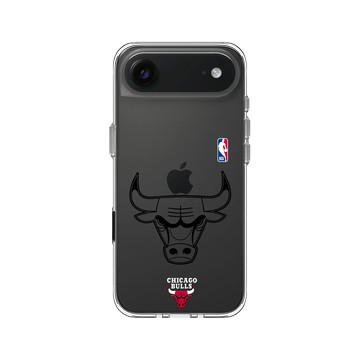 iPhone Air Clear Case（相機按鈕） 透明 - NBA - B&W-芝加哥公牛 Chicago Bulls B&W - Light