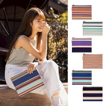 LES TOILES DU SOLEIL法國蘇蕾 拉鍊收納袋(大)