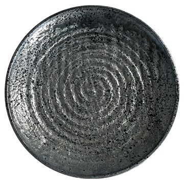 佐和陶瓷 油滴天目30皿 日本製 800ml  30 x 30 x 3cm  黑色  1個