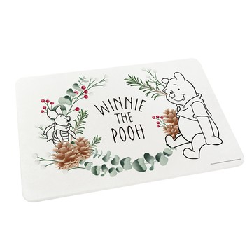 台灣製造 正版授權 迪士尼 米奇米妮 珪藻土吸水地墊-聖誕時光60*40*0.9cm_廠商直送