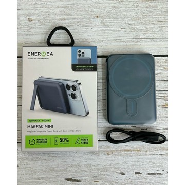 ENERGEA 新加坡MagPac Mini 10000mAh 磁吸無線快充帶支架行動電源