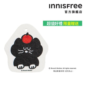 INNISFREE X 早午餐兄弟放空木漿海棉-Mogry黑貓 (會員兌換禮) 官方旗艦店