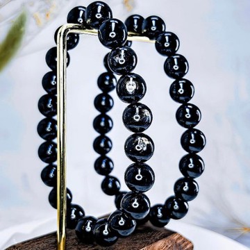 【金運石】七月鬼月必備|避邪開運保平安 高品貓眼黑銀線手鍊手串