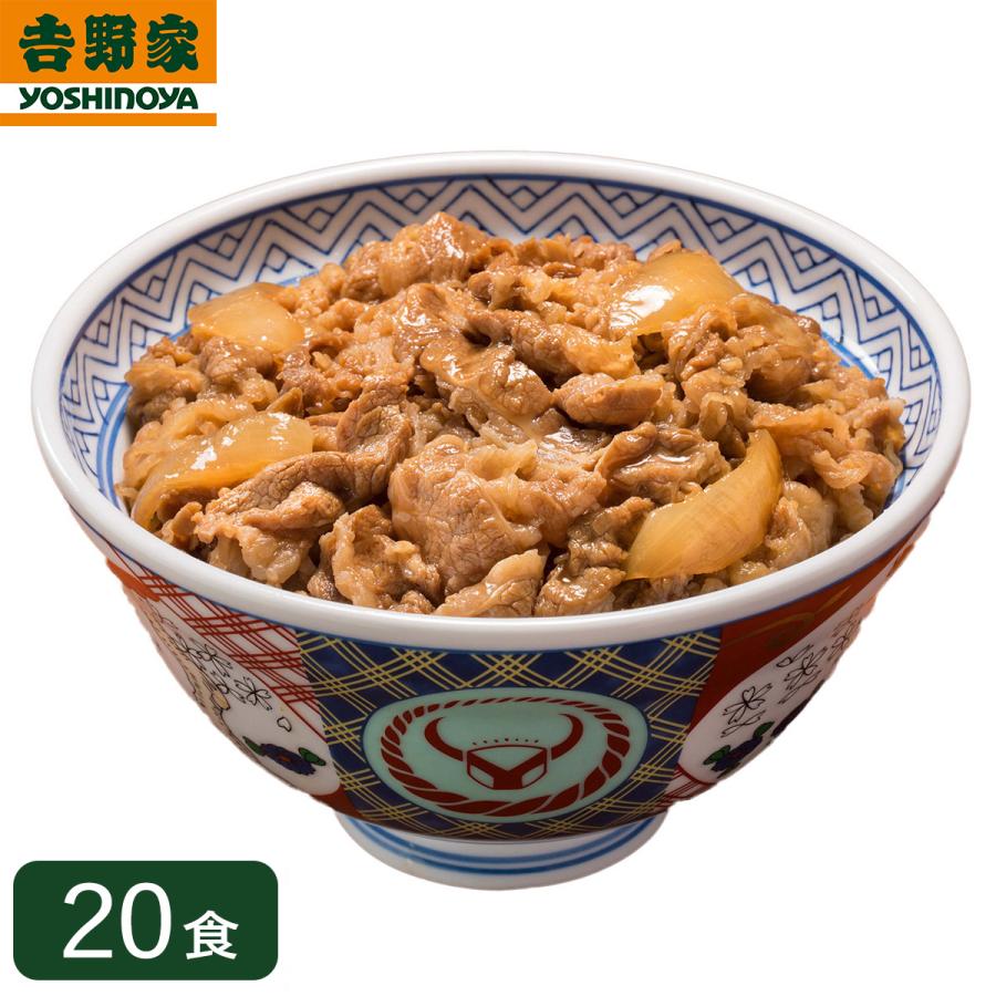 吉野家 冷凍牛丼の具 大盛 160ｇ×20食